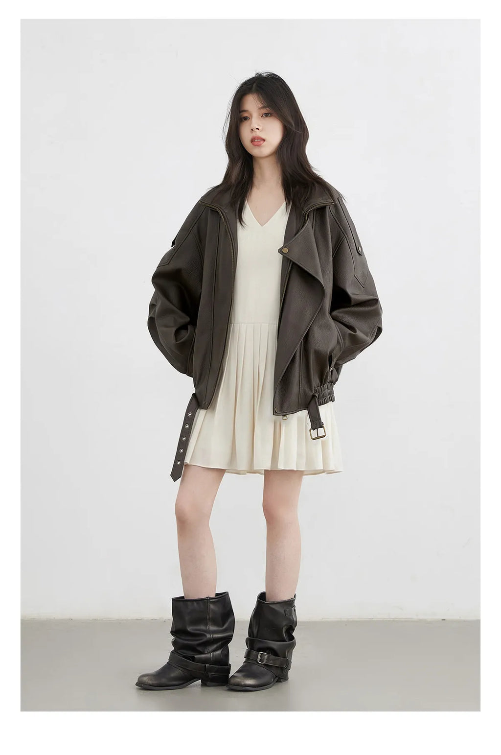 CHIC VEN Fashion Women Dresses Solid A Line Loose Casual V-neck Sleeveless Female Dress Mid-length Spring Summer 2026