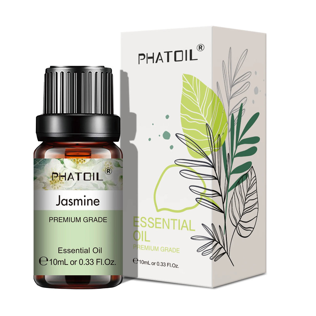 10ml Lavender Essential Oils Pure Natural for Diffuser humidifier Aromatherapy Jasmine Vanilla Aroma Oil for Skin Care, DIY Soap