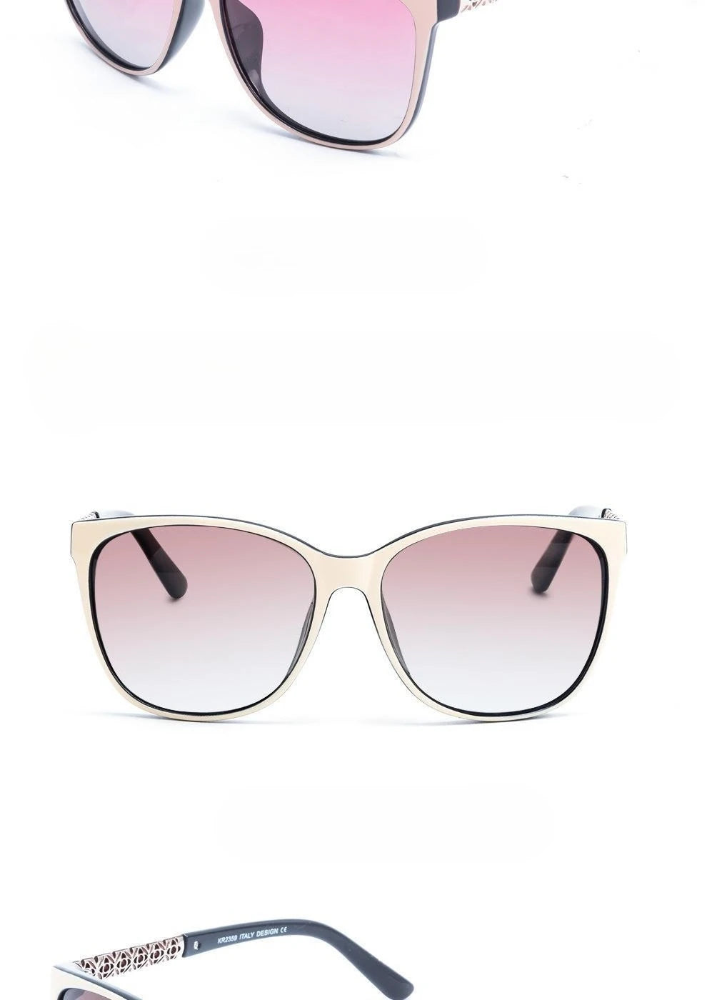 1PC Fashion Frame Polarized Women's Sunglasses Cat's Eye Polarized Sunglasses Sunshade Glasses