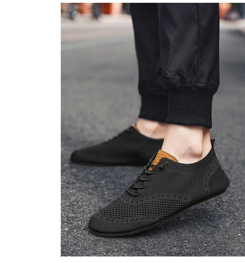 YRZL Men's Shoes Breathable Casual Driving Shoes Indoor Outdoor Men Shoes Loafers Lightweight Comfortable Soft Sole Walking Shoe