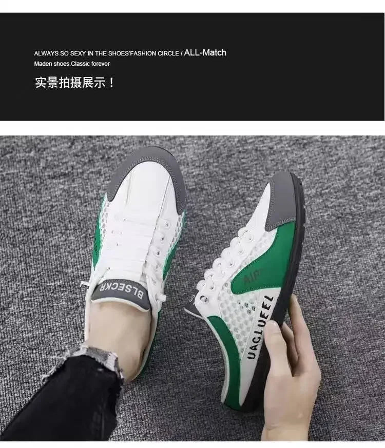 Men's Fashion Soft-soled Half Slippers Summer Men Trendy Bottom Casual Shoes Soft Sole Support Shoes Sneakers Zapatos De Hombre