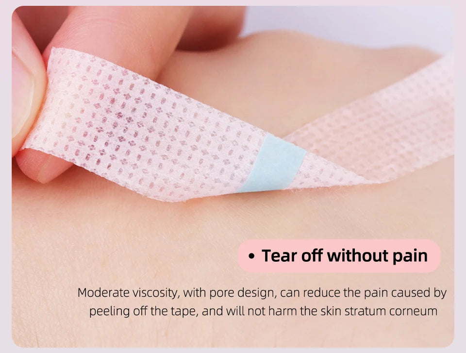 Lashprofessor Fake Eyelash Extension Silicone Gel Tape Lashes Accessories and Tools Cosmetic Supplies Makeup Tool Non-woven Tape