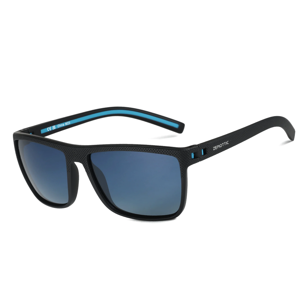 ZENOTTIC Fashion Polarized Sunglasses Shade for Women Men Lightweight TR90 Frame UV400 Protection Square Sun Glasses