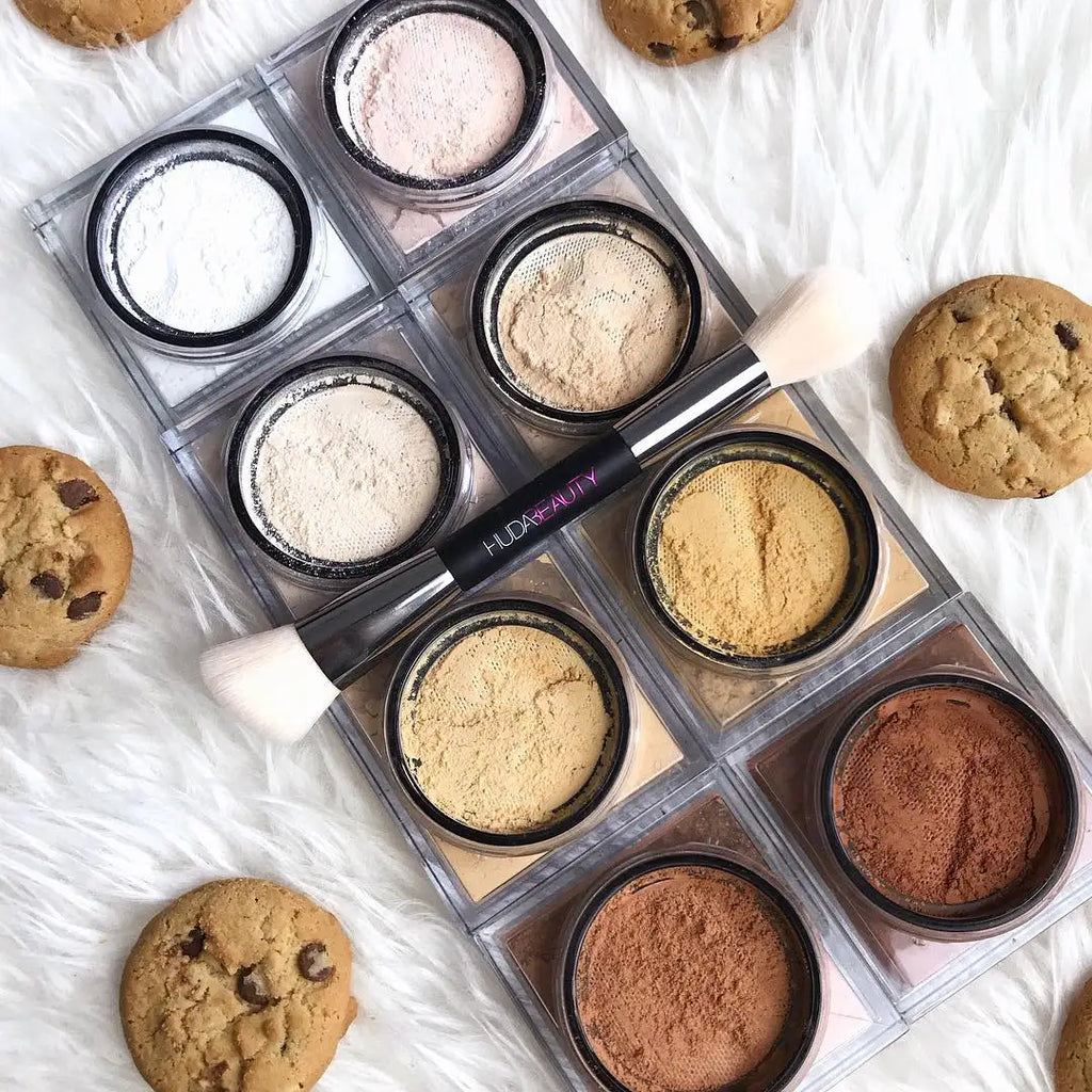 New Huda Easy Bake Fragrance Free Loose Baking and Setting Powder Brand Beauty Oil Control Matte Waterproof Brightening Makeup