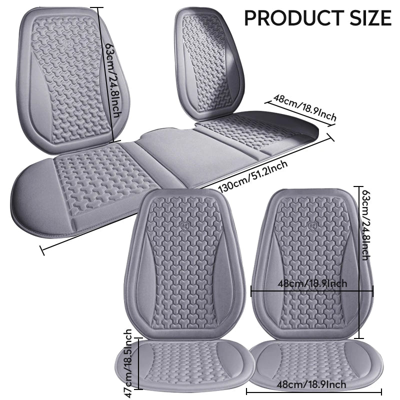 Summer Car Seat Covers Breathable Universal 3D Soft Car Seat Cushion Convex Design Car Seat Protector Sweatproof Auto Chair Mat