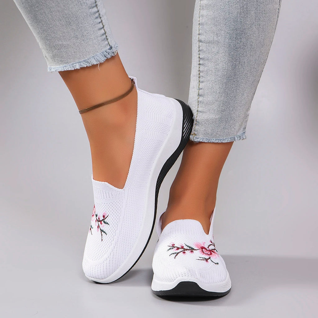 Women's summer breathable mesh flat shoes women's shoes casual sneakers shoes, clearance free shipping