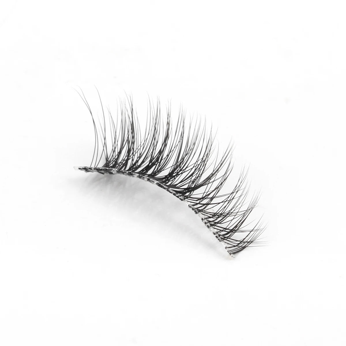 New Half Eyelashes 3/10Pairs Half Lashes Natural 3D Cat Eye Lashes Clear Stem False Eyelash Extension Makeup Faux Cils maquiagem