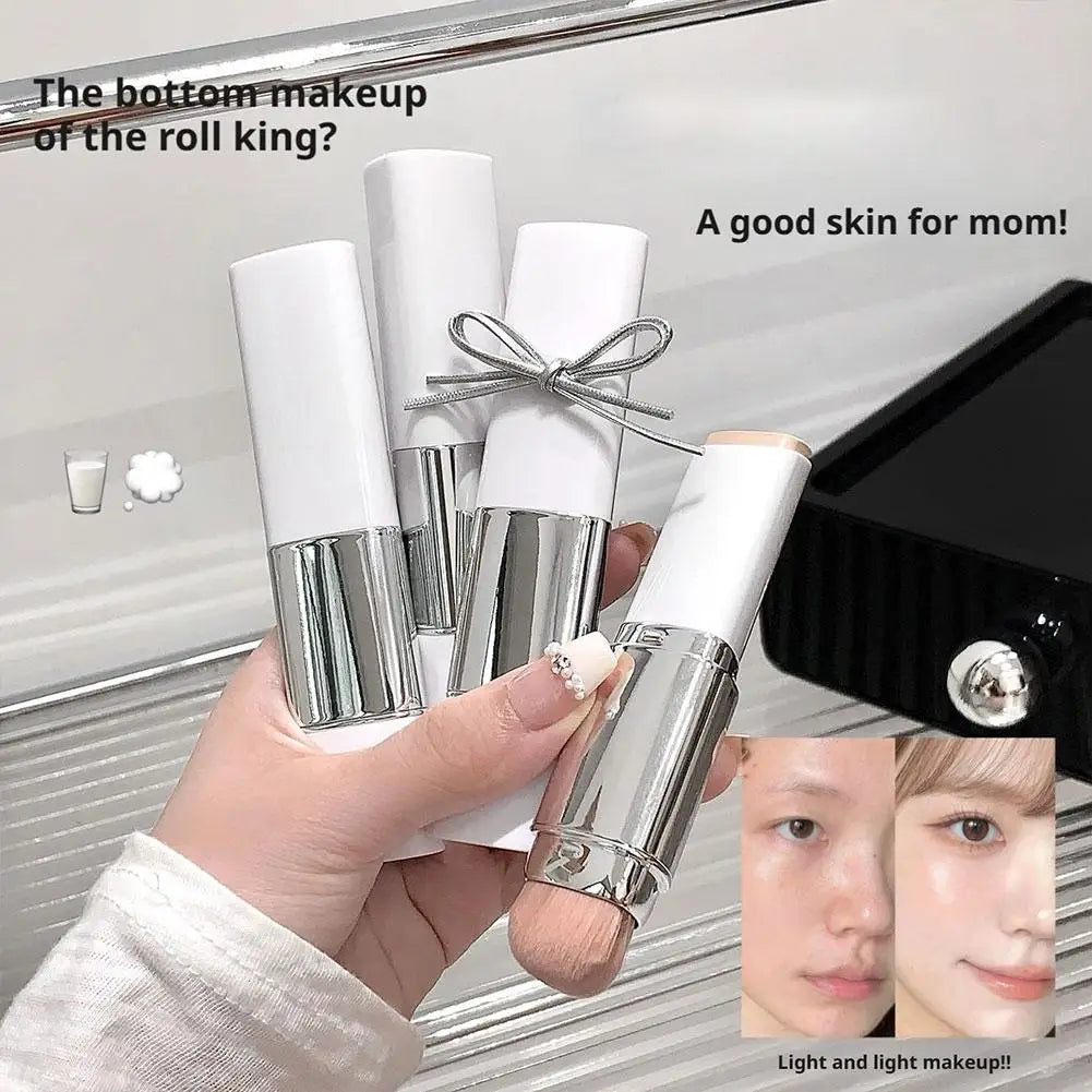 Dual-ended Foundation Stick Natural Matte Ivory White Natural Color Foundation Stick Even Out Skin Tone Provides Spot Foundation