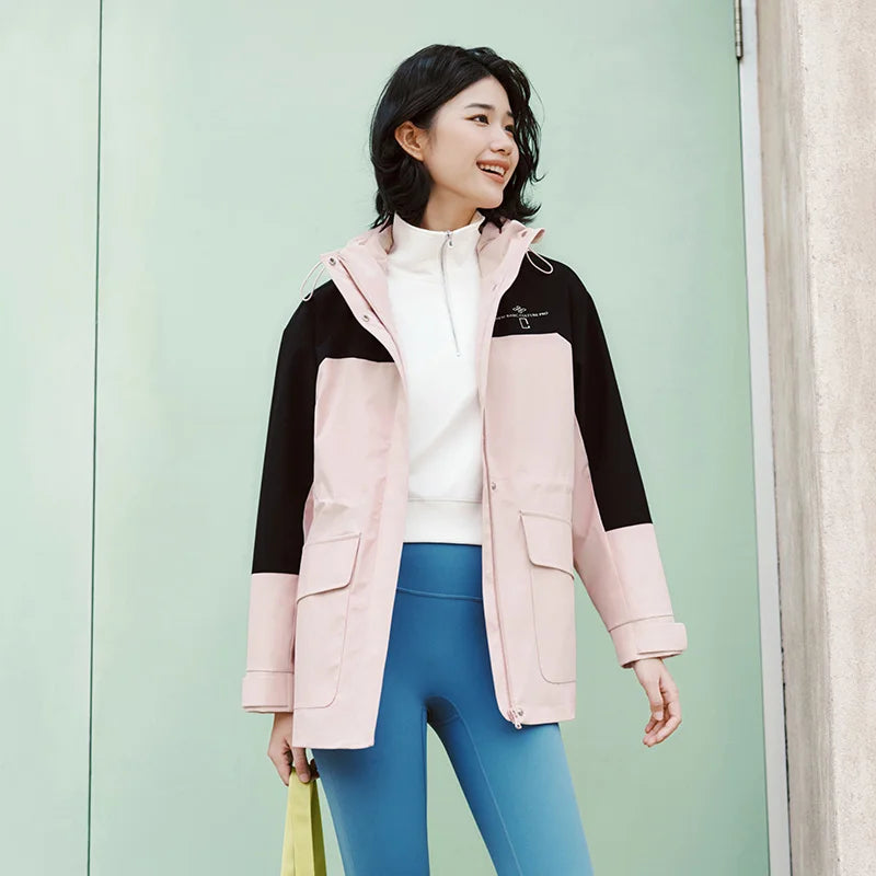 Semir Protective Outerwear Women 2025 New Spring Three-Proof Spring Outfit Warm Fashionable Jacket