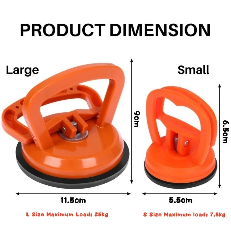 2pcs Car Puller Heavy Duty Suction Cup Panel Tool Sucker Repair Bodywork Dent Remover Auto Dent Repair Tools Fix Mend Pull Glass