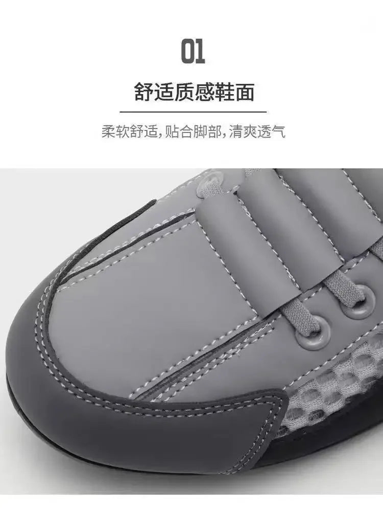 Men's Fashion Soft-soled Half Slippers Summer Men Trendy Bottom Casual Shoes Soft Sole Support Shoes Sneakers Zapatos De Hombre