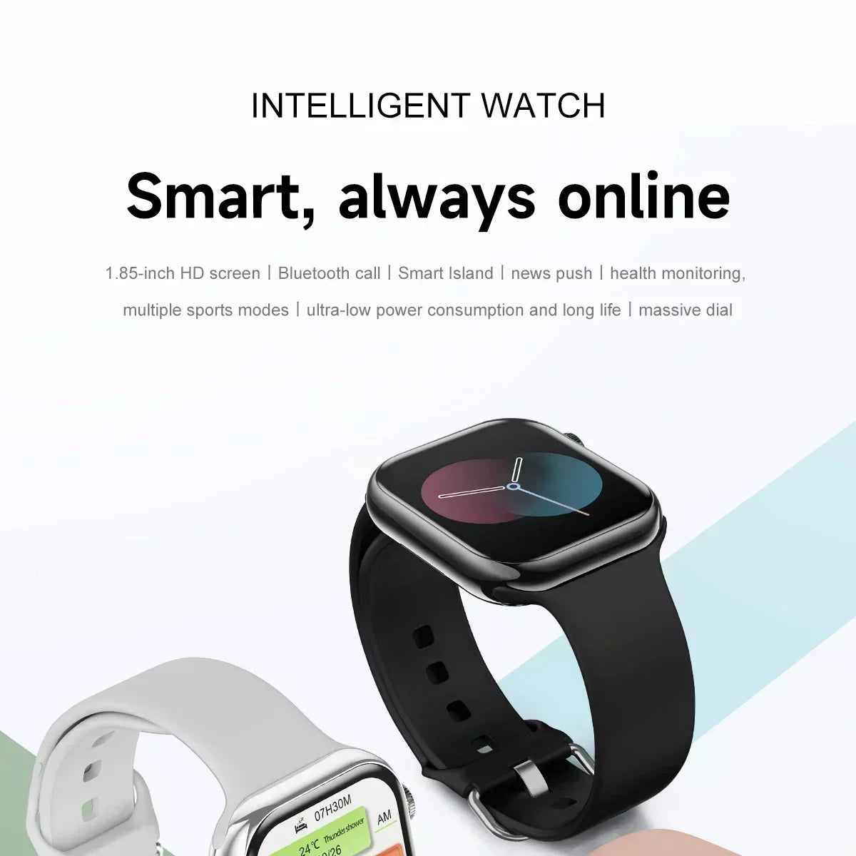 New GPS Smart Watch Series 10 For Apple Watch 10 Memory Music Video Bluetooth Call Waterproof NFC Smartwatch For Android IOS
