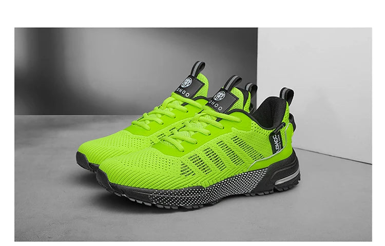 CLOHOO Mesh Upgraded Thick Bottom Foam Sports Casual Shoes Breathable Wear-Resistant Comfortable Footwear for Active Lifestyle