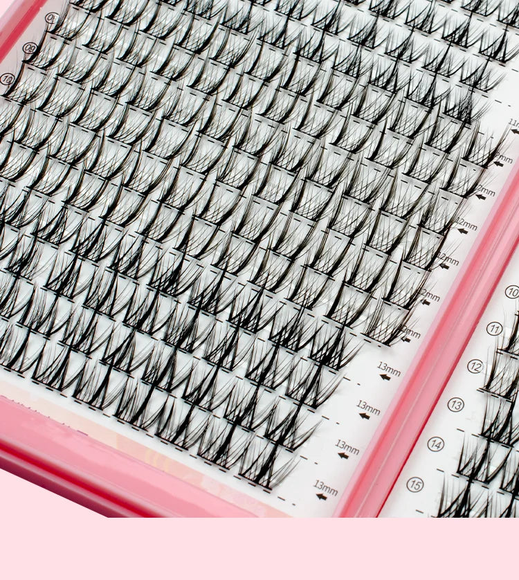 Eyeslash book 32Row Extension Personal Professional Individual Cluster Grafting Wholesale Sweet Large Capacity Flowerknow Makeup