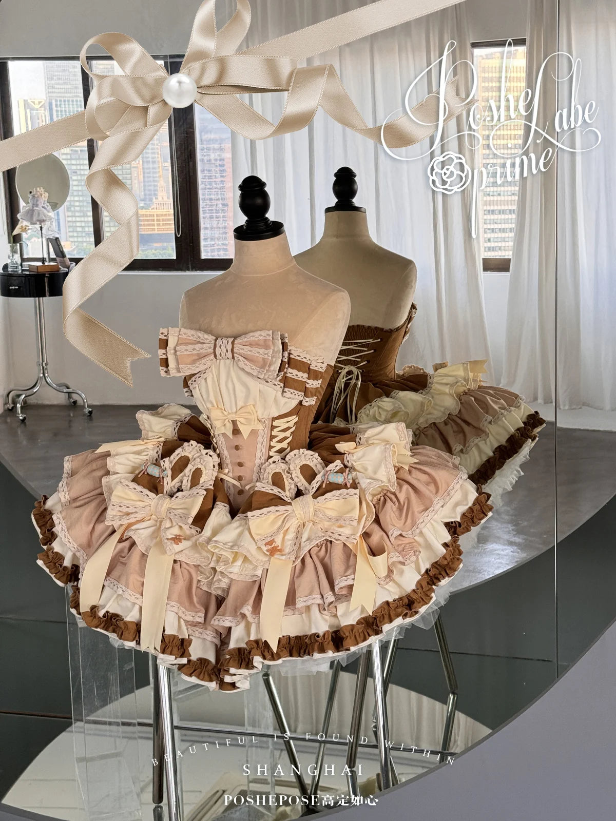 New Girls Birthday Lolita Dress 2026 Spring and Summer Women's Tube Top Satin Bowknot Slim Pettiskirt Short Mini Party Dress