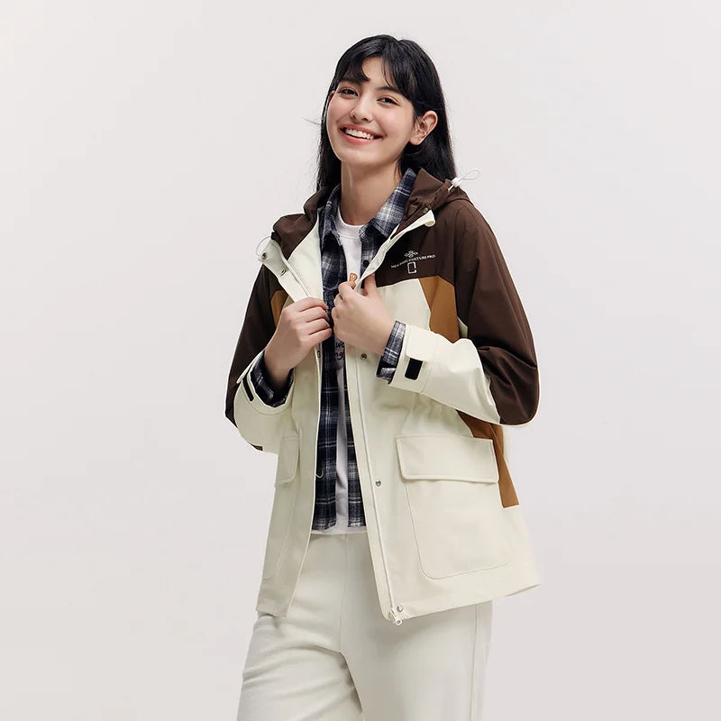 Semir Protective Outerwear Women 2025 New Spring Three-Proof Spring Outfit Warm Fashionable Jacket