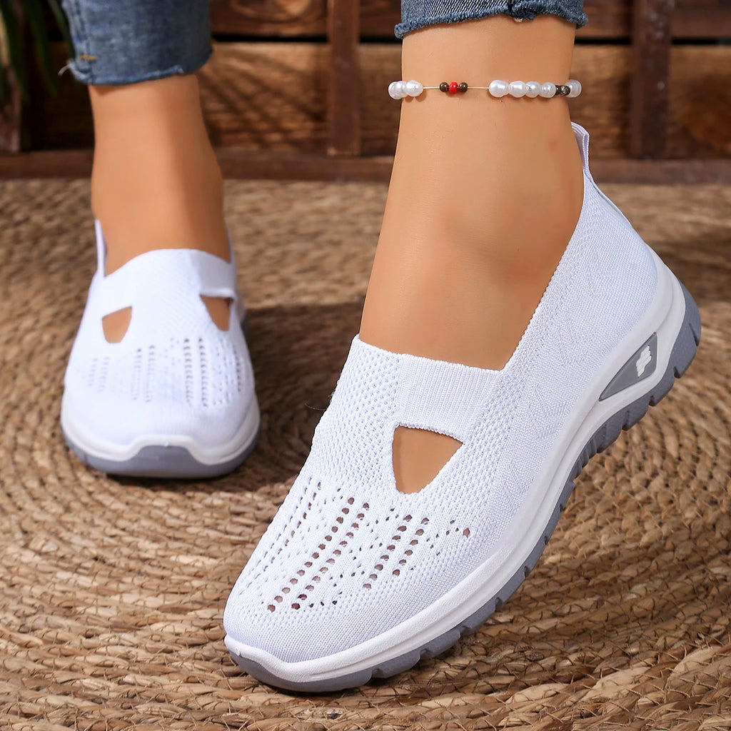 women's summer shoes - casual sneaker, Non-slip sole design, fly-woven upper is more skin-friendly sale shoes with free shipping