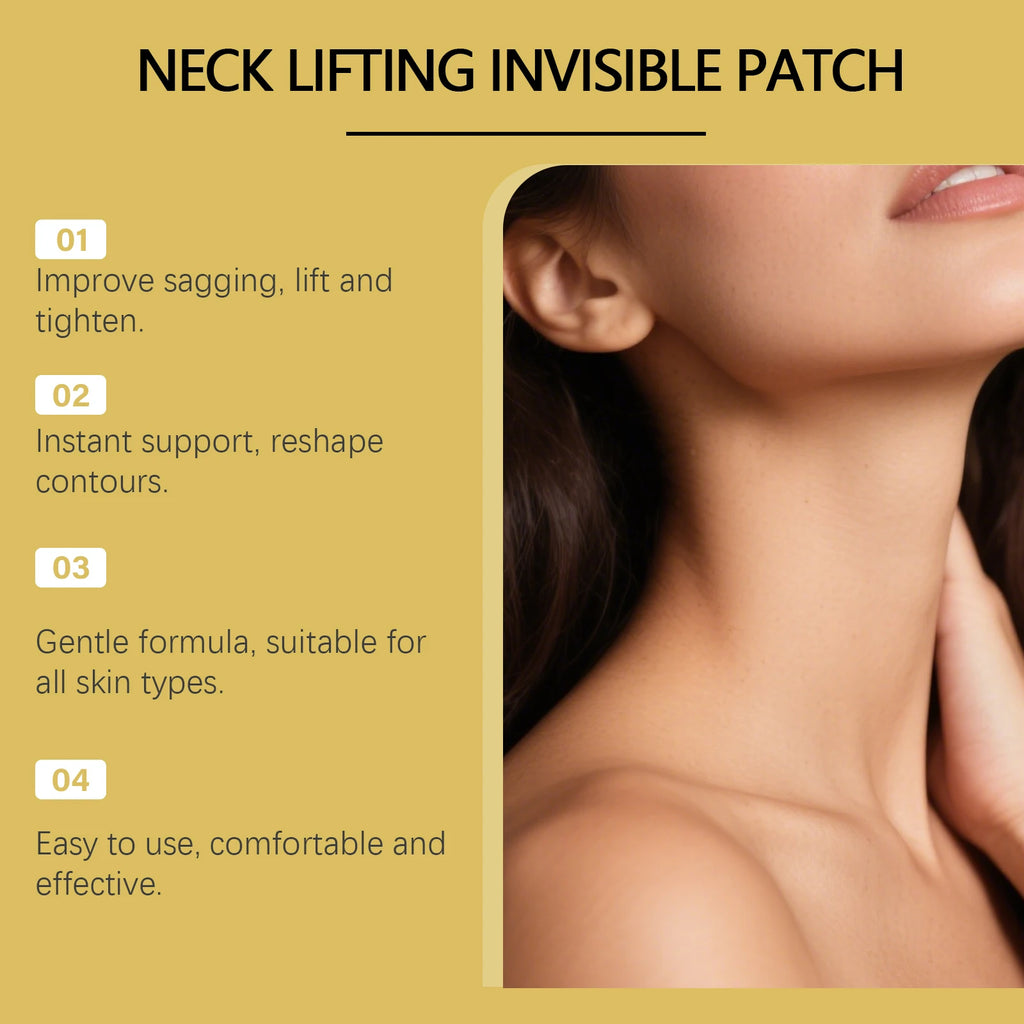 Neck Lifting Patch Improve Neck Contour Reduce Fine Lines Relieve Double Chin Increase Skin Elasticity Neck Invisible Care Mask