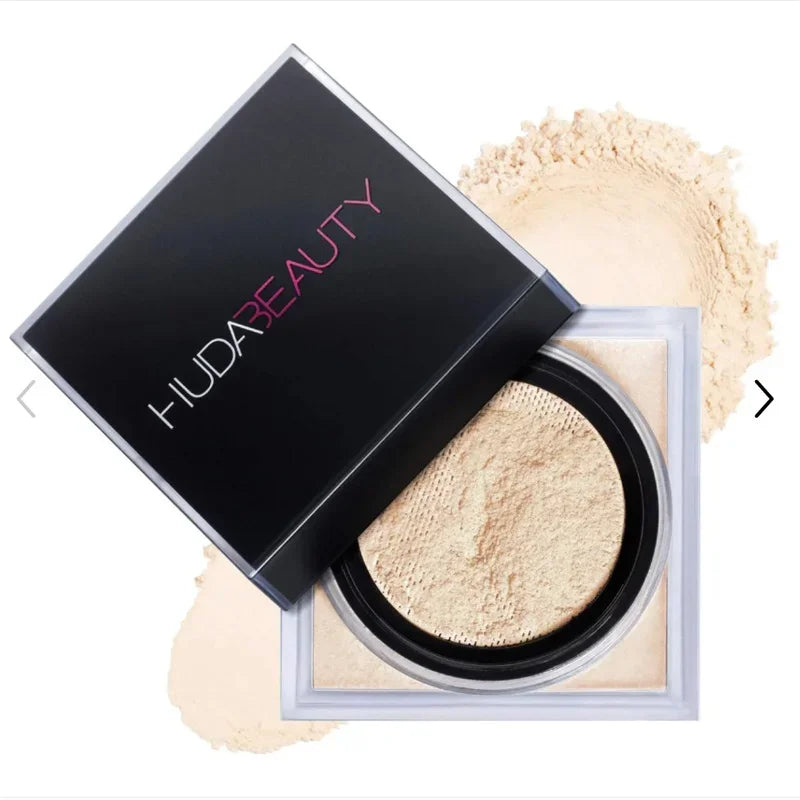 New Huda Easy Bake Fragrance Free Loose Baking and Setting Powder Brand Beauty Oil Control Matte Waterproof Brightening Makeup
