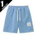 1/3/6 Pcs Children's Solid Color Drawstring Strap Shorts Boy Casual Fashion Pants Girl Joker Comfortable Elastic Waist Pants