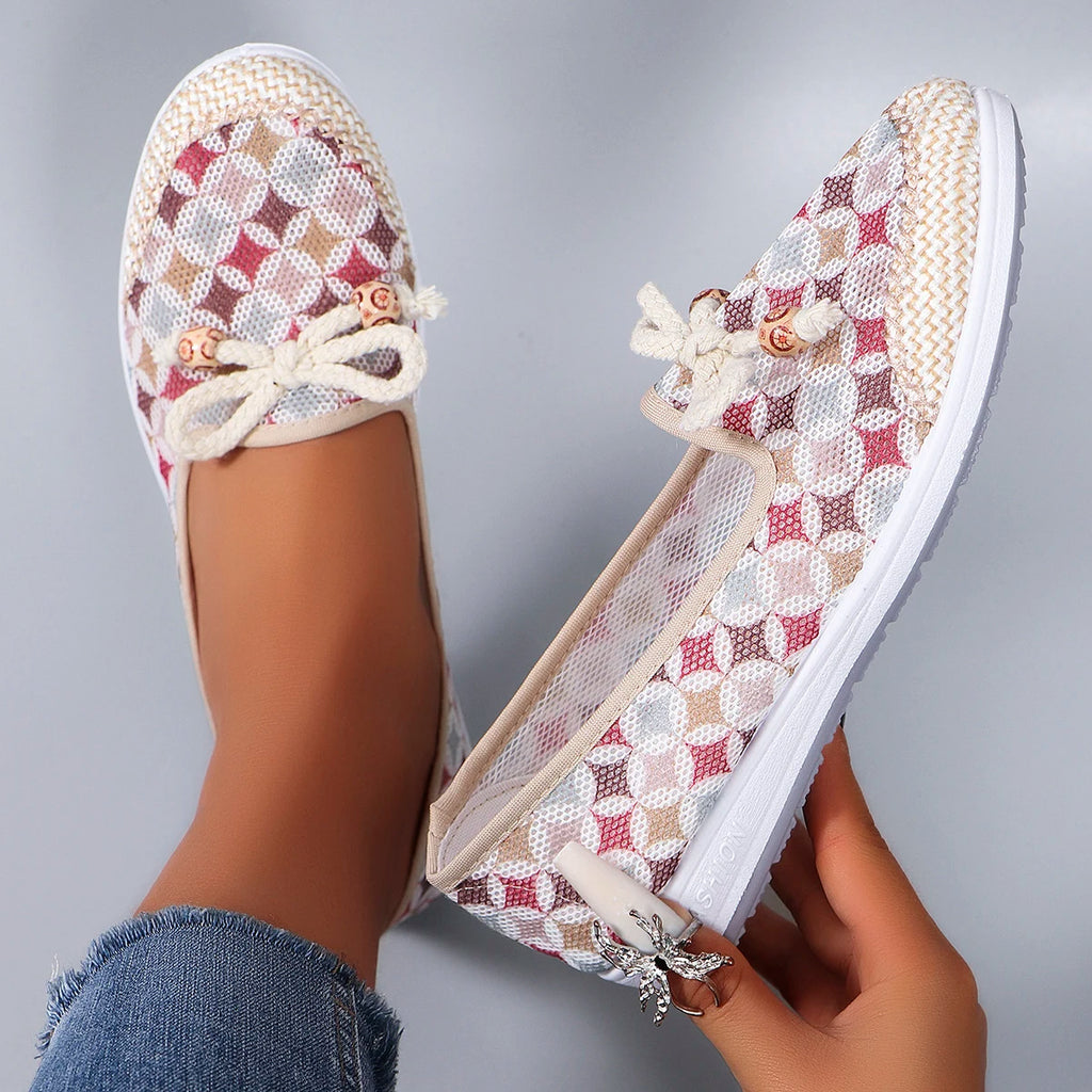 Women's summer breathable mesh flat shoes women's shoes casual sneakers shoes, clearance free shipping