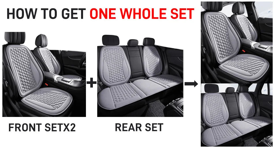 Summer Car Seat Covers Breathable Universal 3D Soft Car Seat Cushion Convex Design Car Seat Protector Sweatproof Auto Chair Mat