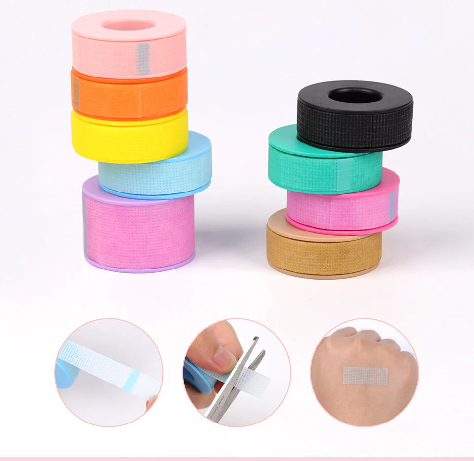 Lashprofessor Fake Eyelash Extension Silicone Gel Tape Lashes Accessories and Tools Cosmetic Supplies Makeup Tool Non-woven Tape