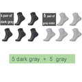 10Pairs/Lot Men Bamboo Socks Brand Comfortable Breathable Casual Business Men's Crew Socks High Quality Guarantee Sox Male Gift